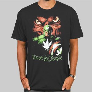 Vintage Superhero Weed the People Shirt Cheap