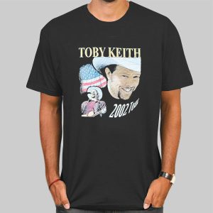 Vintage Tour 2002 Toby Keith Tshirts Cheap