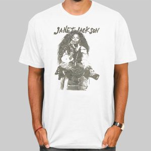 Vintage Tour 2017 Janet Jackson T Shirt Cheap