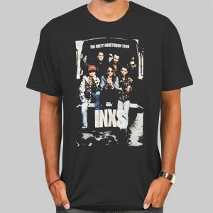 Vintage Tour INSX Dirty Honey T Shirts Cheap