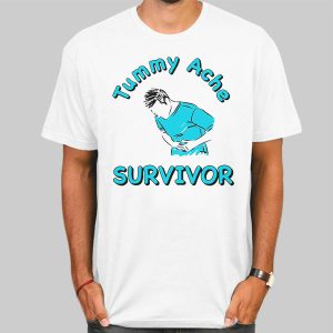 Vintage Tummy Ache Survivor Shirt Cheap