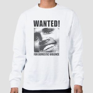 Vintage Wanted Chris Brown T Shirt Cheap