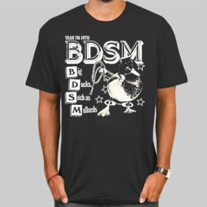 Vintage Yeah Im Into Duck Bdsm T Shirt Cheap 4