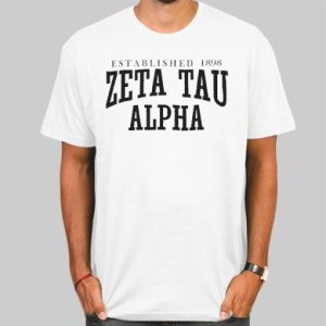 Vintage Zeta Tau Alpha Merch 1898 Shirt Cheap 4