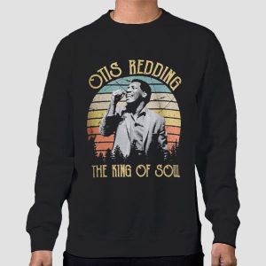 Vintage the King of Soul Otis Redding T Shirt Cheap