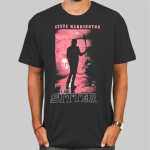 Vintage the Sitter Steve Harrington Shirt Cheap 4