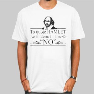 Vintage to Quote Hamlet No Shirt Cheap