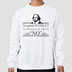 Vintage to Quote Hamlet No Shirt Cheap