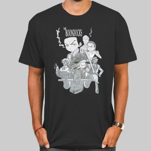 Vtg Characters Comedy Boondocks Shirt Cheap