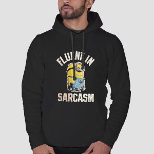 Vtg Fluent in Sarcasm Minion Shirts Cheap 3