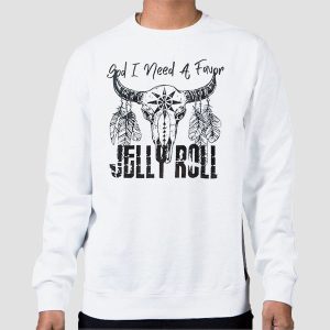 Vtg God I Need a Favor by Jelly Roll Shirt Cheap