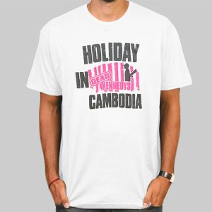 Vtg Holiday Inn Cambodia Shirt Cheap