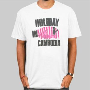 Vtg Holiday Inn Cambodia Shirt Cheap 4