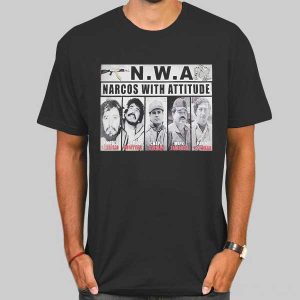 Vtg NWA Narcos With Attitudes Shirt Cheap