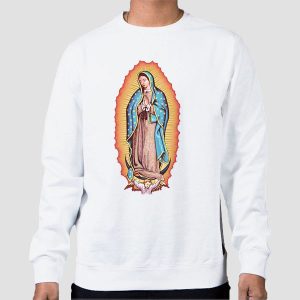 Vtg Our Lady of Guadalupe Virgin Mary Shirt Cheap