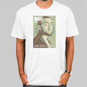 Vtg Poster Come Back to Earth Mac Miller Shirt Cheap