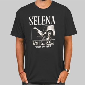 Vtg Queen of Cumbia Selena Quintanilla Tshirt Cheap