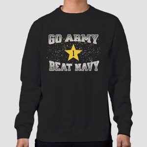 Vtg Star Go Army Beat Navy Shirt Cheap