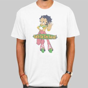 Vtg Talk to the Hand Betty Boop Shirt Cheap