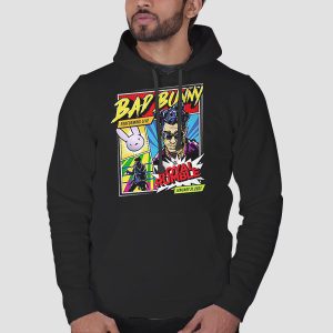 WWE Merch Bad Bunny Royal Rumble Shirt Cheap 3