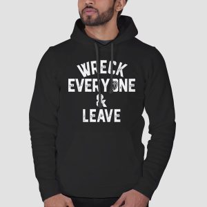 WWE Roman Reigns Wreck Everyone and Leave Shirt Cheap 3