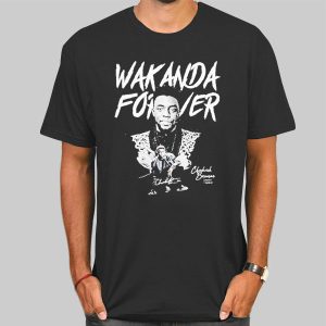 Wakanda Forever Chadwick Boseman Shirt Cheap