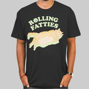 Weed for Cats Rolling Fatties Shirt Cheap