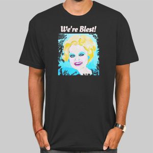 We’re Blest Tammy Faye Bakker T Shirt Cheap