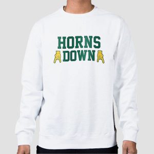 West Virginia Horns Down Shirt Cheap