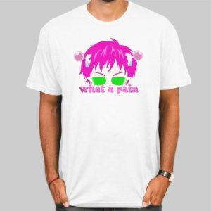 What a Pain Manga Saiki Anime Shirt Cheap 4