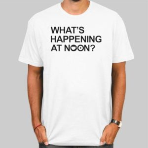 Whats Happening at Noon Coffee Meets Bagel Shirt Cheap 4