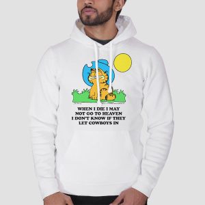 When I Die I May Not Go to Heaven Garfield Cowboy Shirt Cheap 3