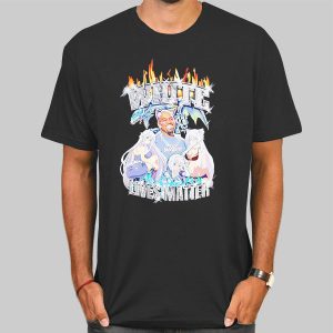 White Live Matters Kanye West Anime Shirt Cheap