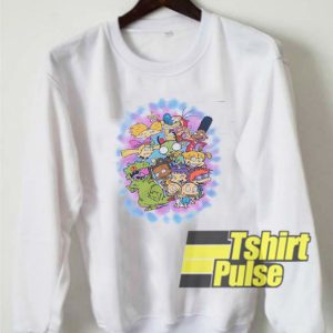 White Nickelodeon Cartoon sweatshirt