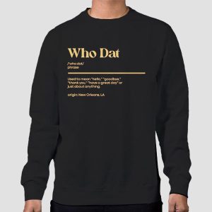 Whodat Meaning From New Orleans Shirt Cheap