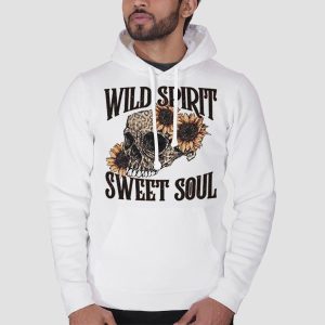 Wild Spirit Skull With Sunflower Shirt Cheap 3