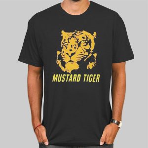 Wildlife Lover Mustard Tiger Shirt Cheap