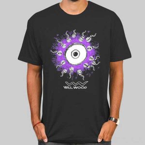 Will Wood Purple Eye Leftover Shirt Cheap