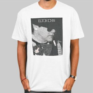 World Tour 1986 Vintage Elton John Shirt Cheap 4