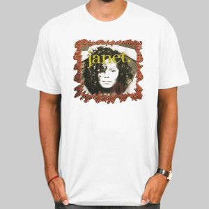 World Tour 90s Janet Jackson Shirt Cheap