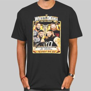 Wrestlemania the Usos vs Sami Zayn and Kevin Owens Ko Mania 7 Shirt Cheap