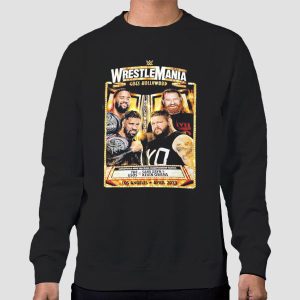 Wrestlemania the Usos vs Sami Zayn and Kevin Owens Ko Mania 7 Shirt Cheap