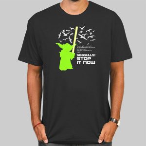 Yoda Seagulls Stop It Now Shirt Cheap