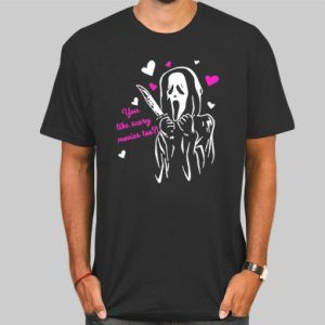 You Like Scary Ghost Face Funny Shirt Cheap 4