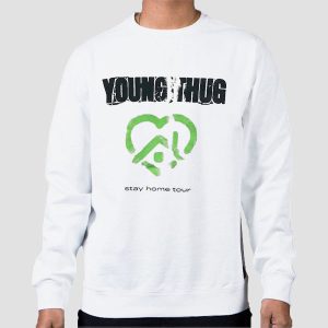 Young Thug Merch Stay Home Tour Shirt Cheap