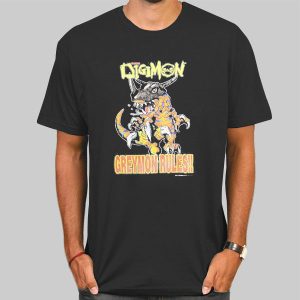 Yugioh Digimon Greymon Anime Shirt Cheap