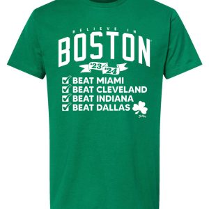 2023-24 Boston Checklist T-Shirt