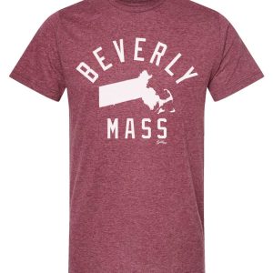 BEVERLY, MASS Commonwealth Shape T-Shirt