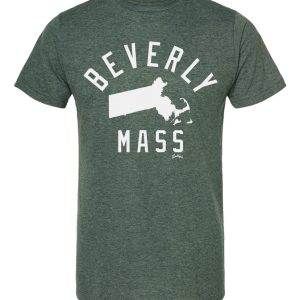 BEVERLY, MASS Commonwealth Shape T-Shirt