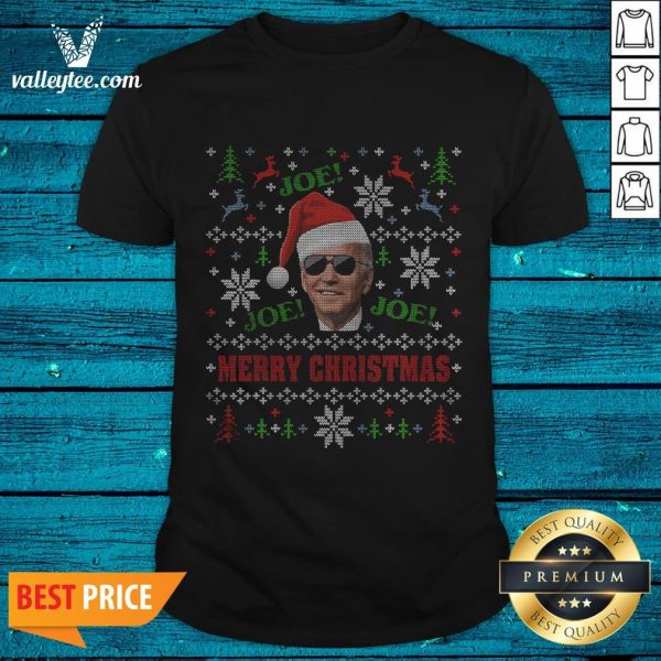 Beautiful Joe Biden 2020 Ugly Christmas Party Shirt